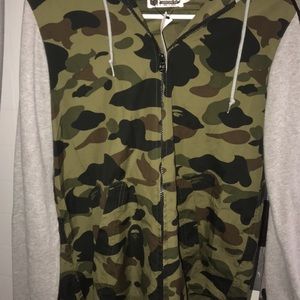 Bape Ape jacket worn once Small